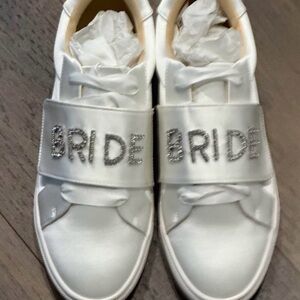 Bride Betsey Johnson Tennis Shoes